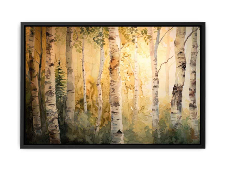 Birch Trees  Painting