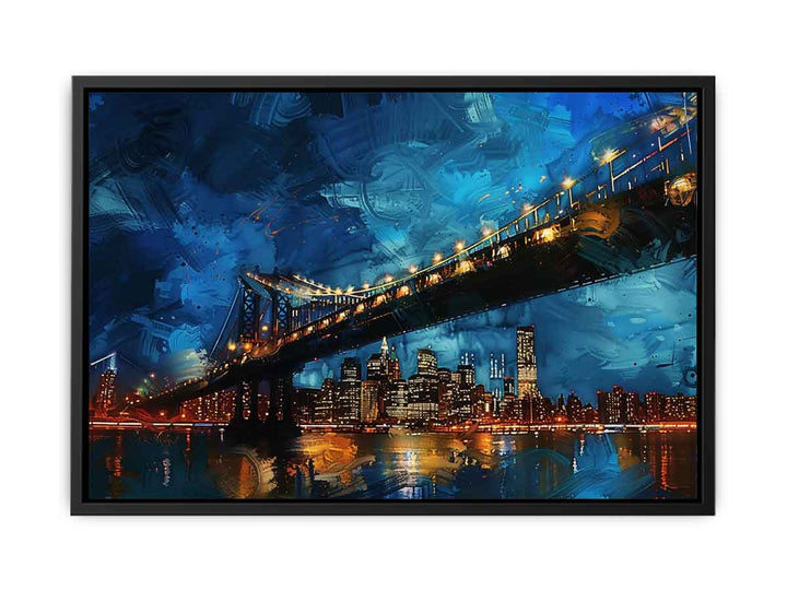 New York Bridge  Painting