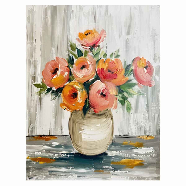 Flower & Vase Painting