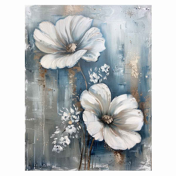 White Flowers Art