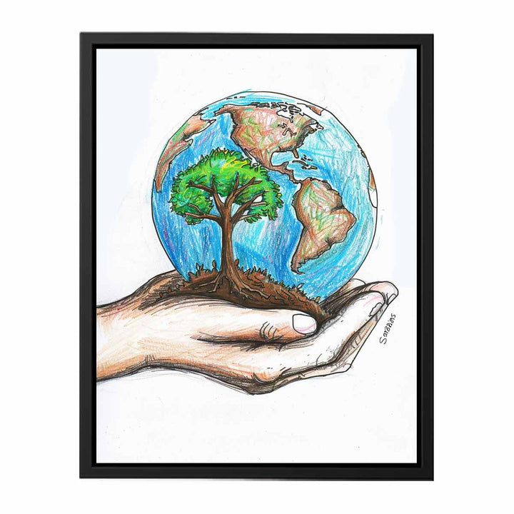 Save Earth  Painting
