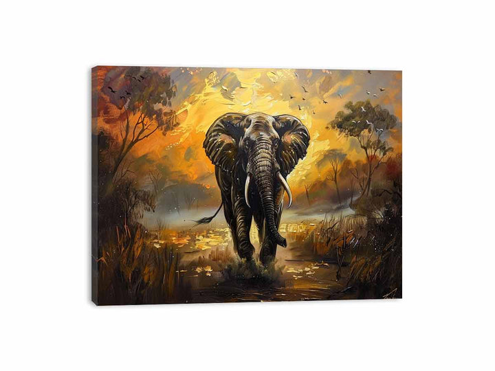 Elephant  Canvas Print