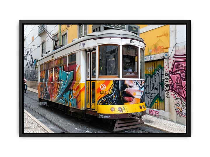 Lisbon Transport   Painting