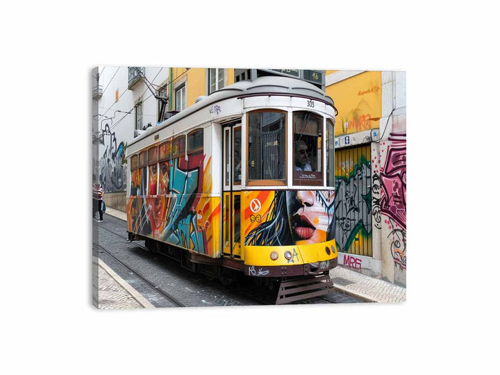 Lisbon Transport  Canvas Print