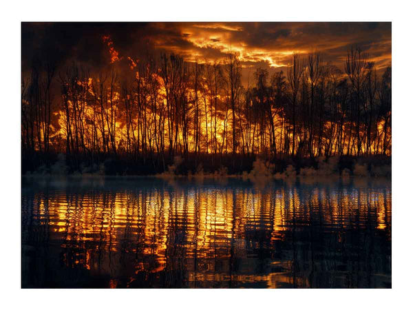 Lake on Fire