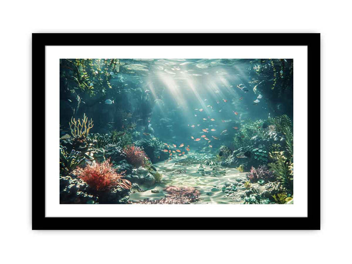 Underwater Coral  Art Print