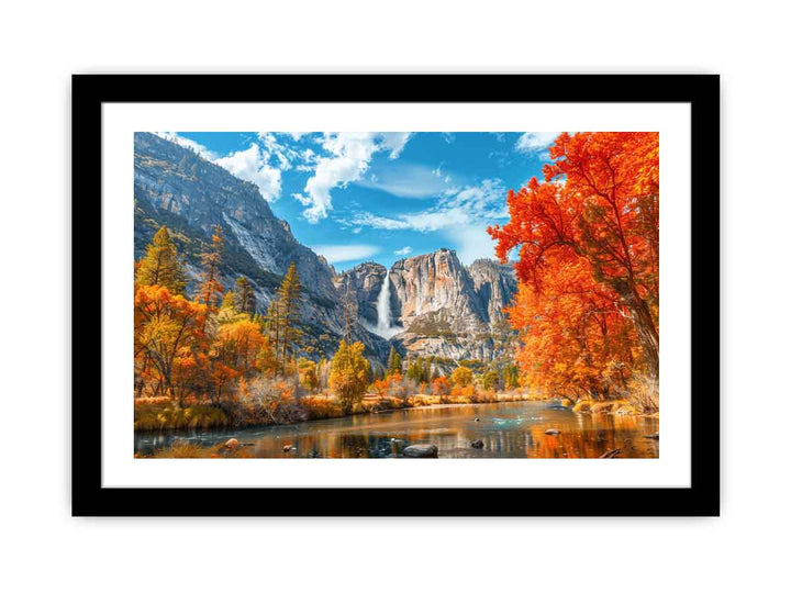 Autumn Landscape  Art Print