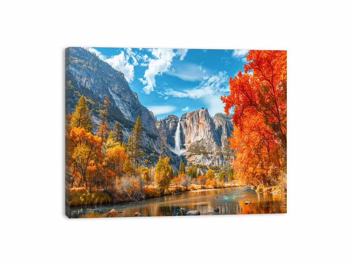 Autumn Landscape Canvas Print