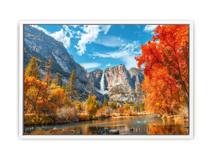 Autumn Landscape Framed Print