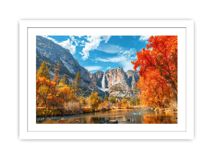 Autumn Landscape Streched canvas