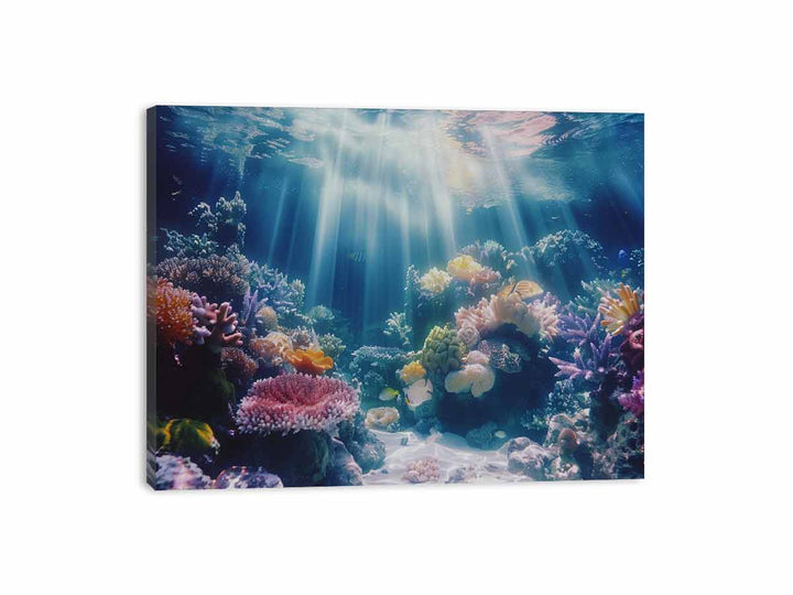 Underwater Canvas Print