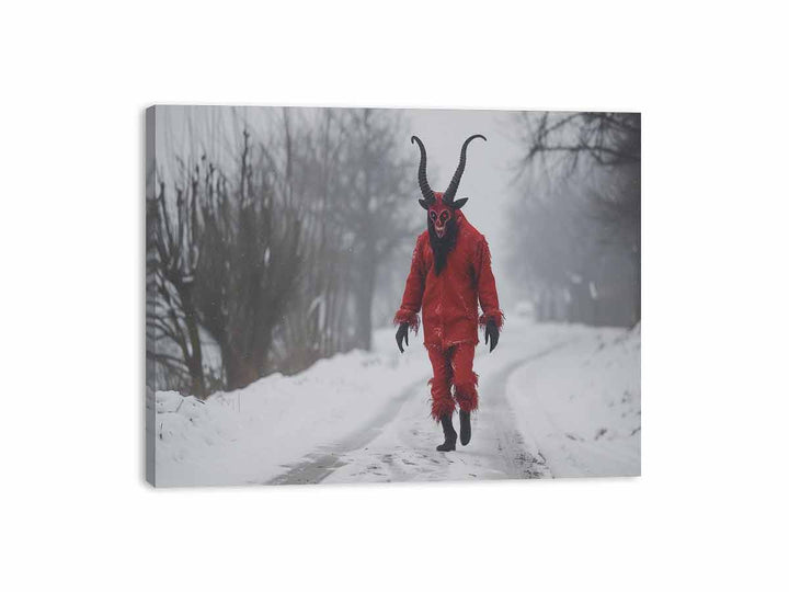 Devil walk Canvas Print