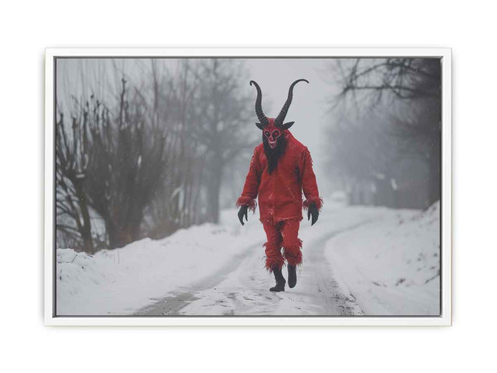 Devil walk Framed Print