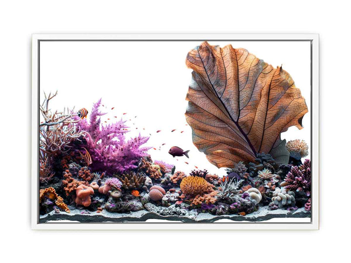 Underwater Coral  Framed Print
