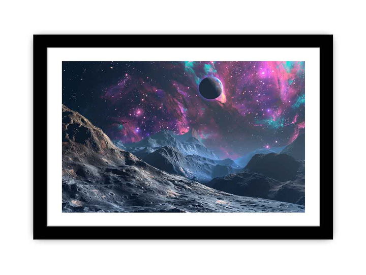 Space Mountian  Art Print