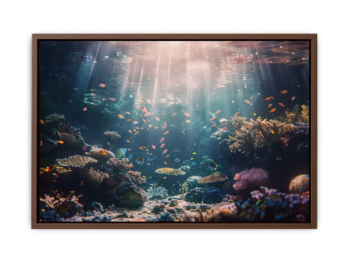 Underwater Coral  Poster
