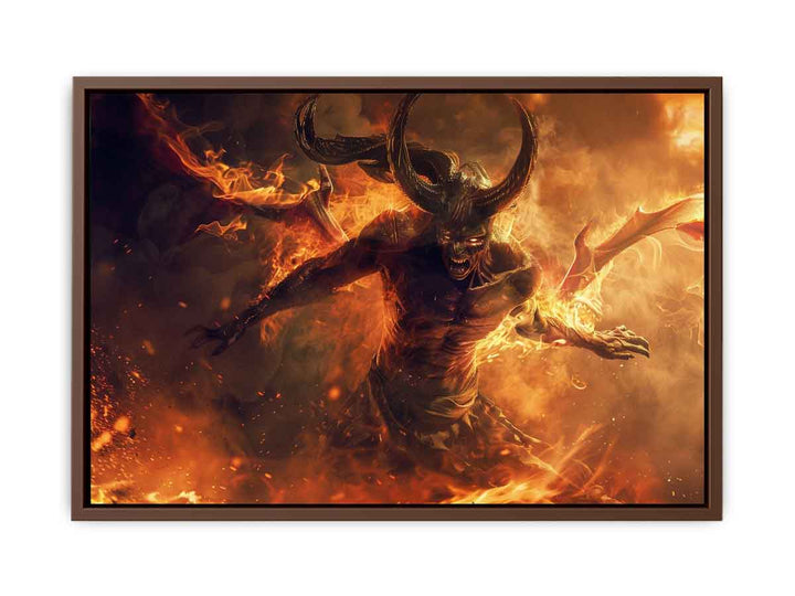 Devil on Fire  Poster