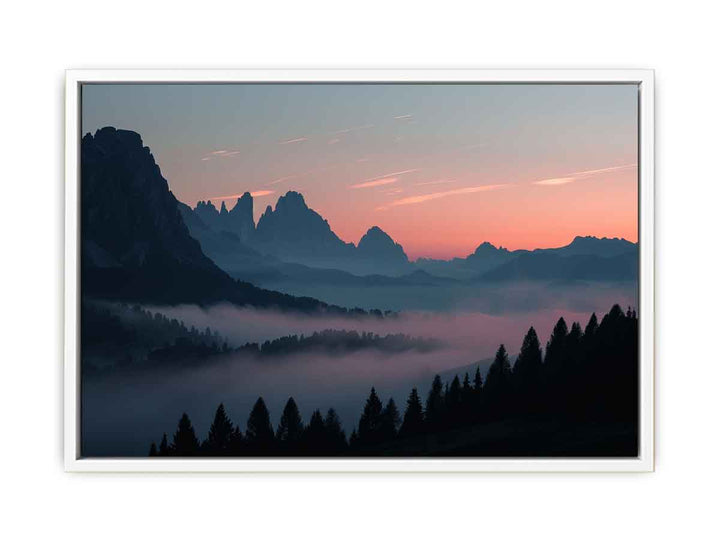 Dolomite Dawn Framed Print