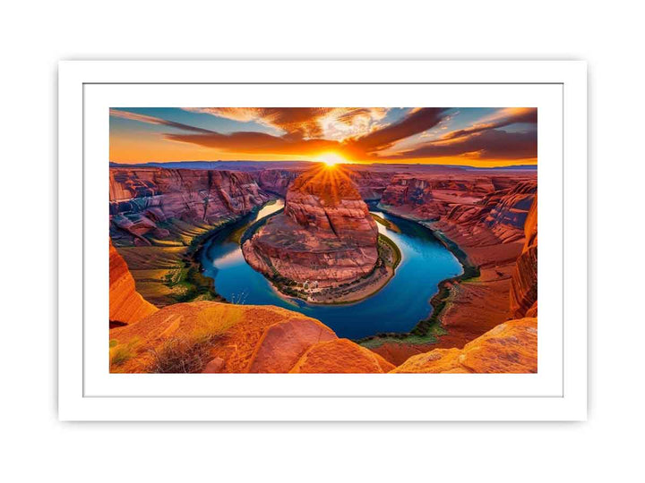 Horseshoe Canyon Streched canvas