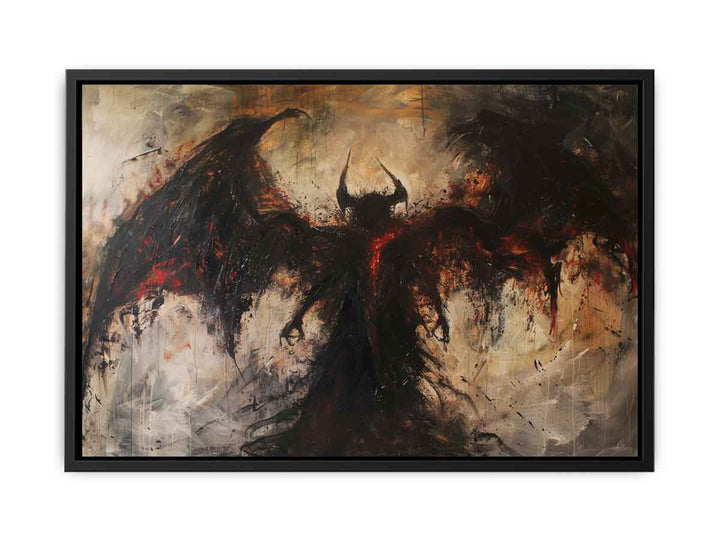 Devil Coming  Painting