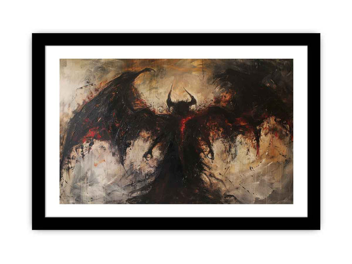 Devil Coming  Art Print