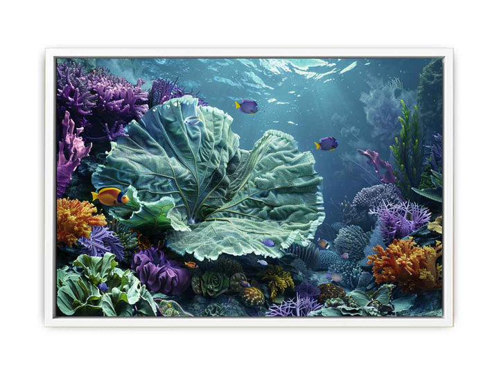 Underwater  Framed Print