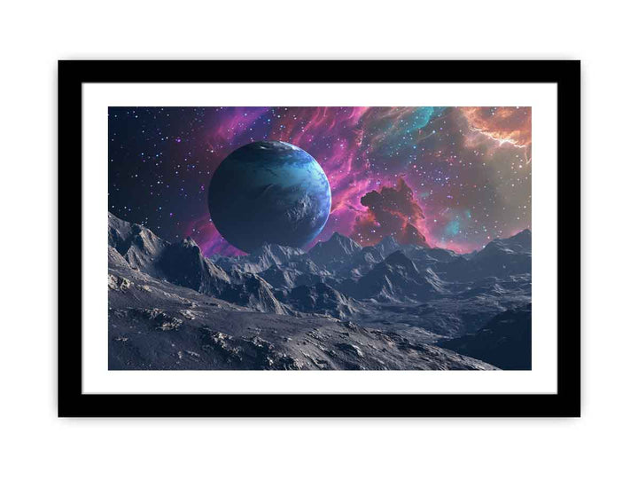 Space Mountain   Art Print