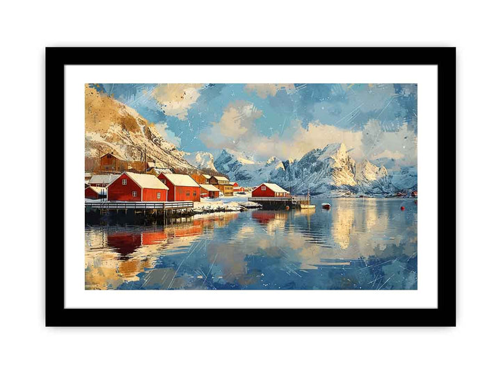 Noway Landscape   Art Print