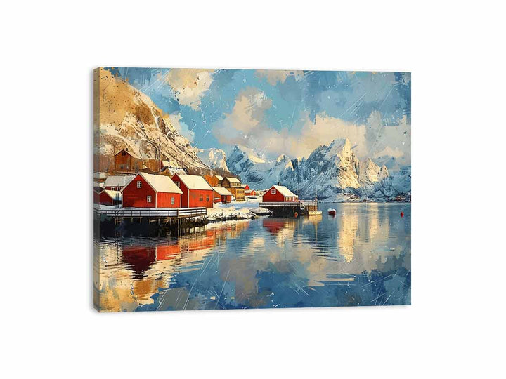 Noway Landscape  Canvas Print