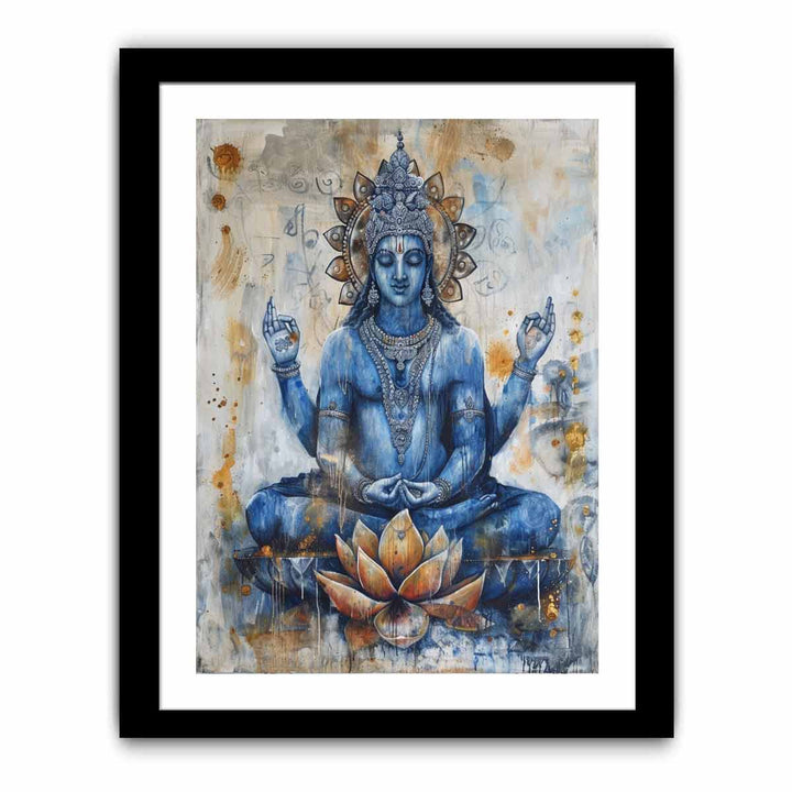 Vishnu Painting   Art Print