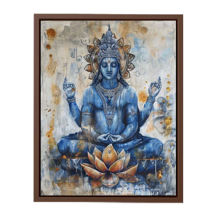 Vishnu Painting   Poster