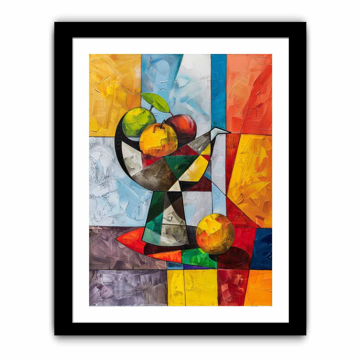 Picher And Fruit  Art Print