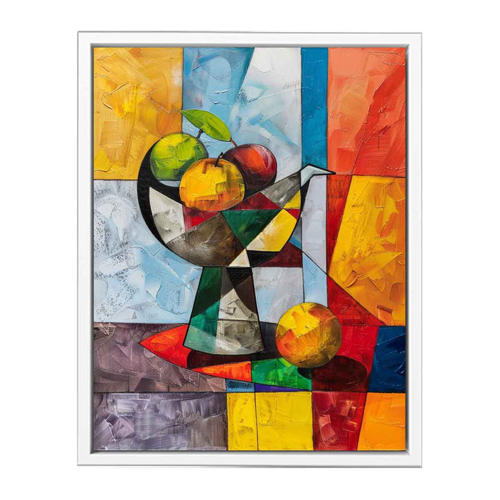 Picher And Fruit Framed Print