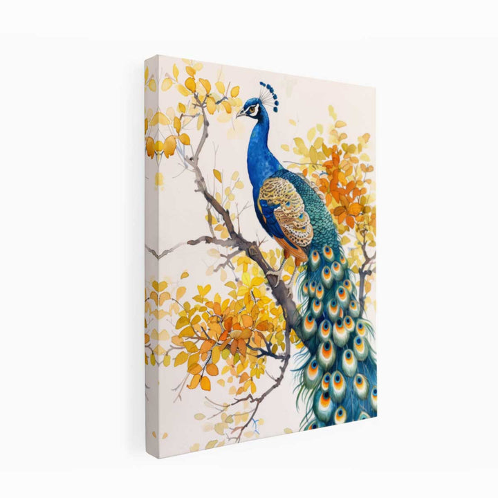 Peacock Art  Canvas Print