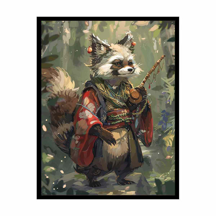 Tanuki   Painting