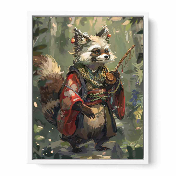 Tanuki  Framed Print