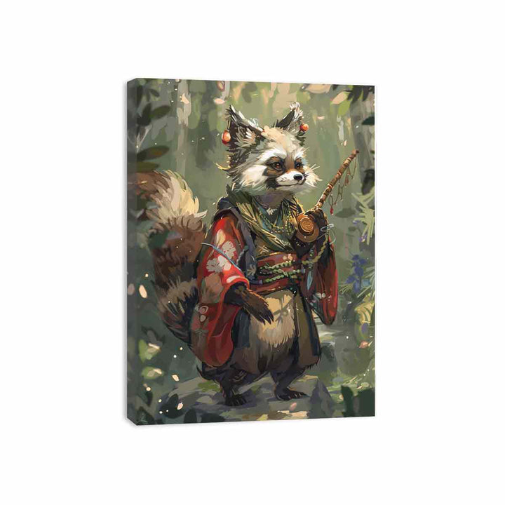 Tanuki  Canvas Print