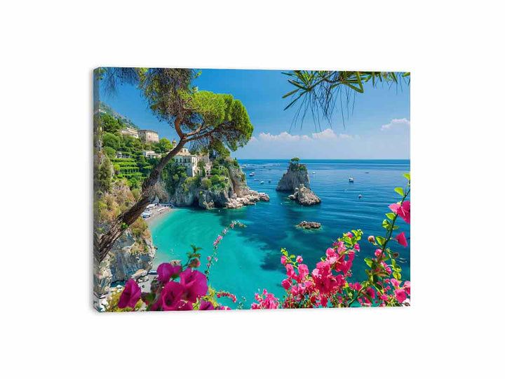 Amalfi Coast Canvas Print