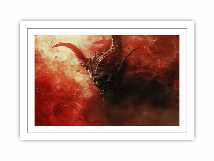 Devil  Streched canvas