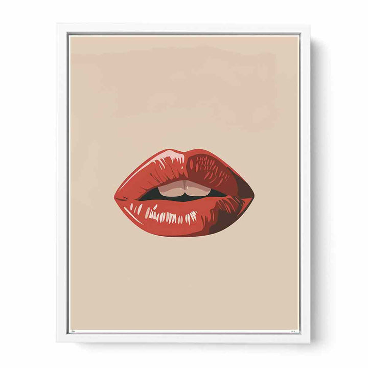 Kiss Me Framed Print