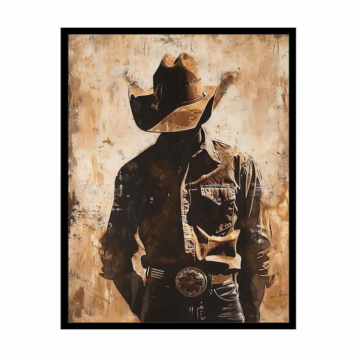 Cowboy  Painting