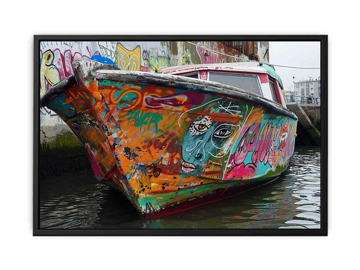 Boat Graffiti   Painting