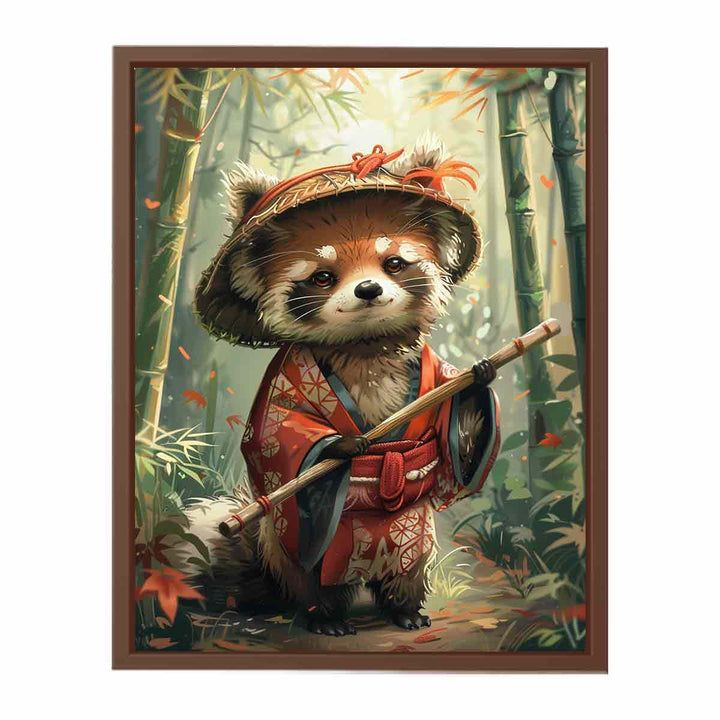 Tanuki Dog  Poster