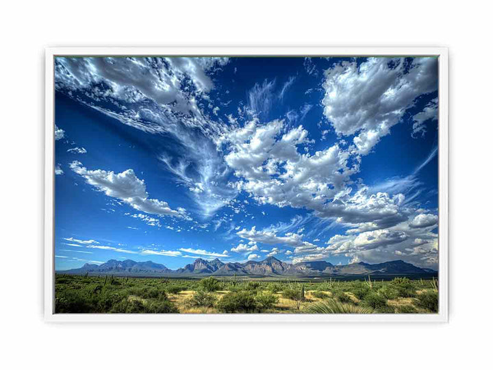 Arizona Sky Nude Framed Print