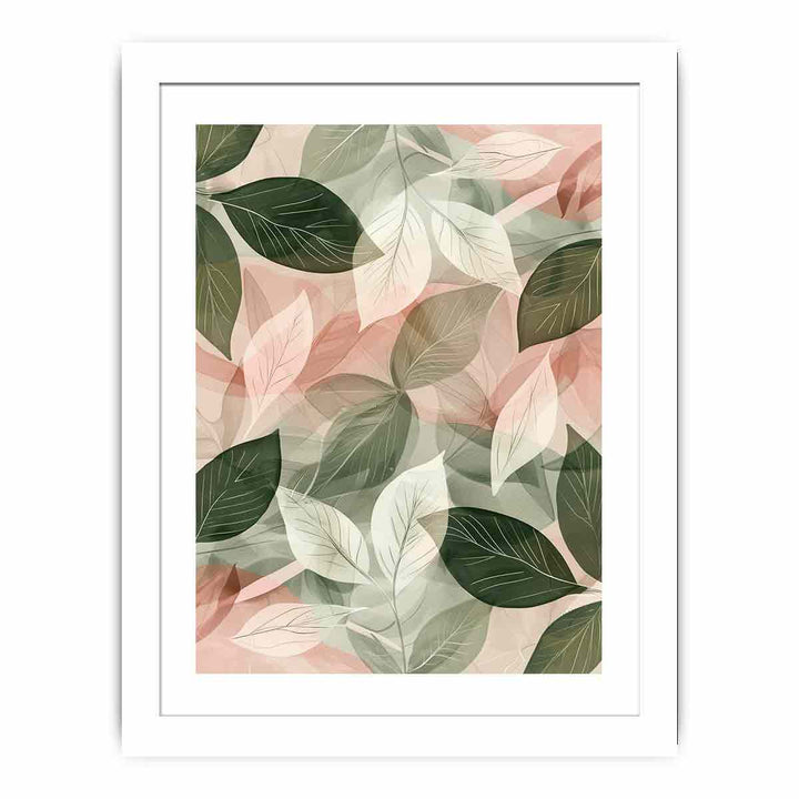 Botanical Leaves Streched canvas