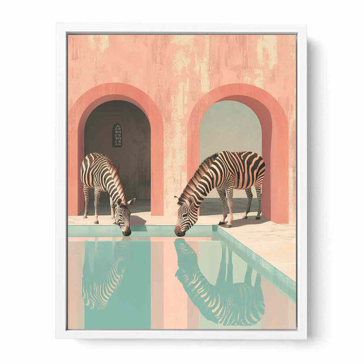 Drinking Water Framed Print