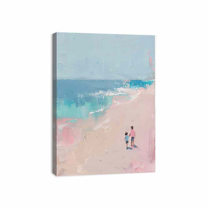 Beach Walk  Canvas Print