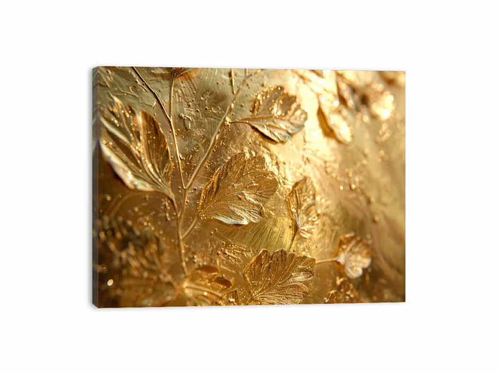 Gold Leaves  Canvas Print