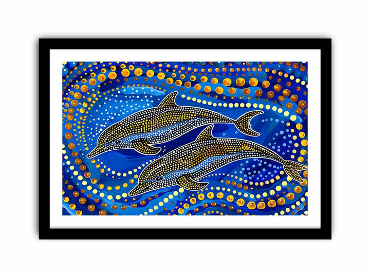 Dolphin   Art Print