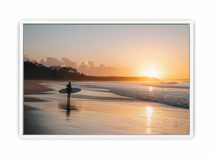 Coffs Harbour Beach Framed Print